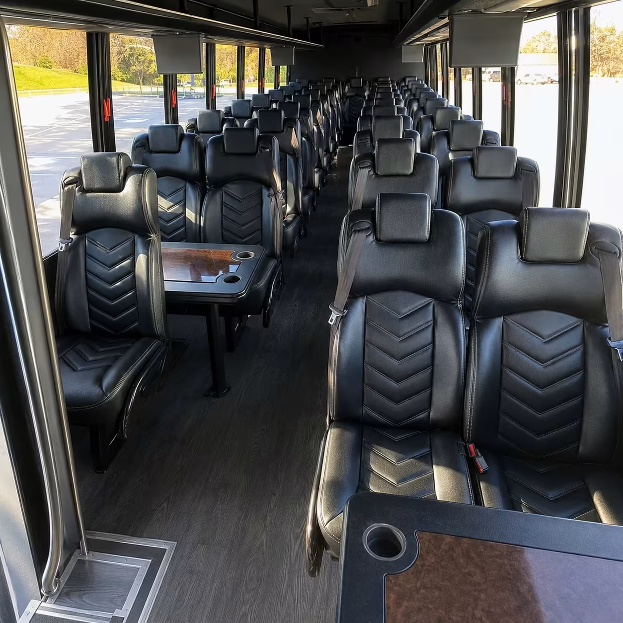 35 passenger minibus interior
