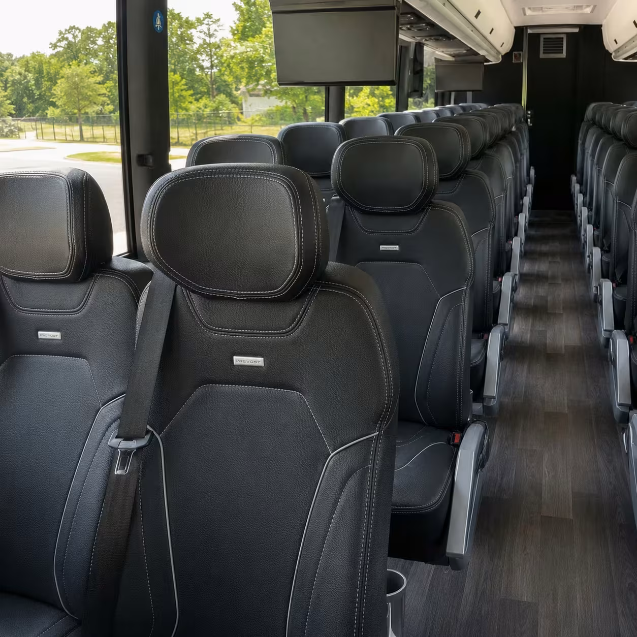 charter buses for outdoor and estate wedding venues near philadelphia