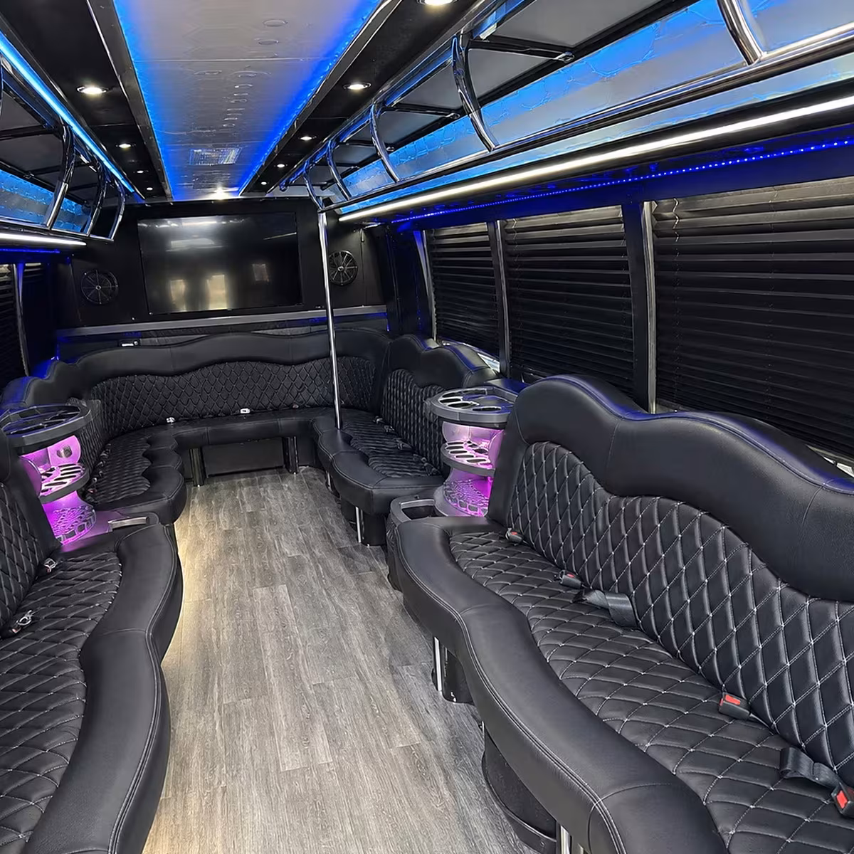 party bus interior