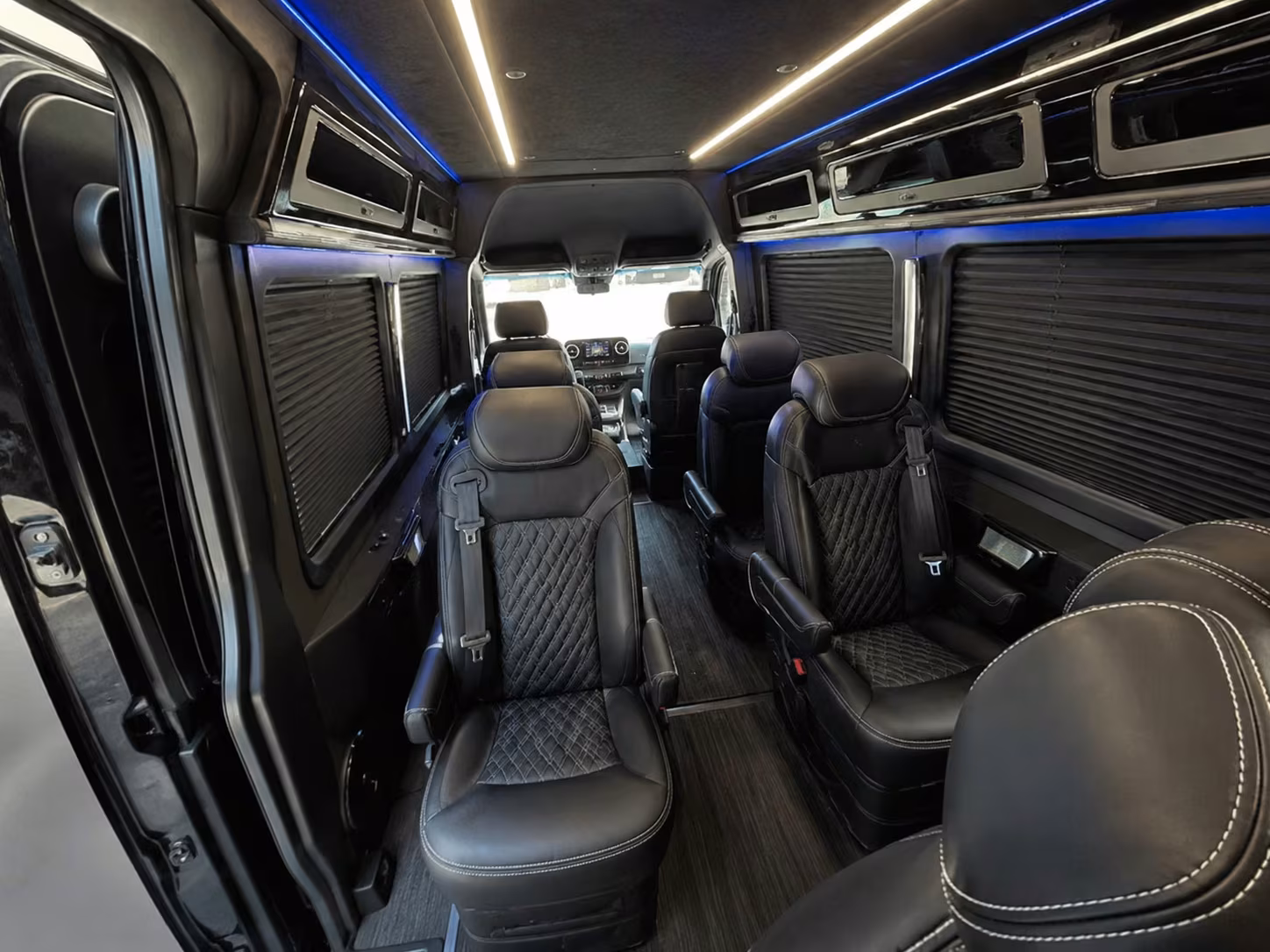 sprinter van with driver interior
