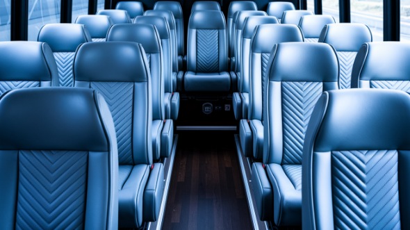 20 passenger minibus interior