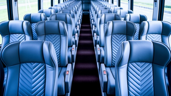 54 passenger charter bus interior philadelphia