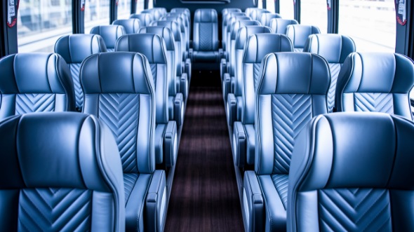 56 passenger charter bus interior philadelphia