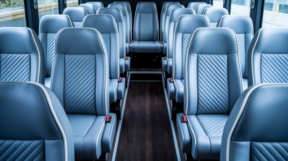 philadelphia 28 passenger minibus inside
