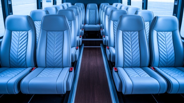 philadelphia 35 passenger minibus inside