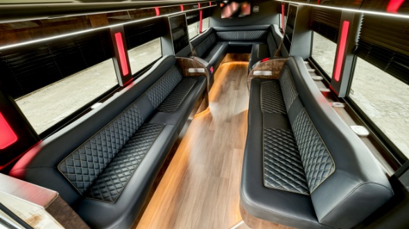 philadelphia party bus rental inside