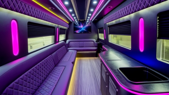philadelphia sprinter limo rental inside