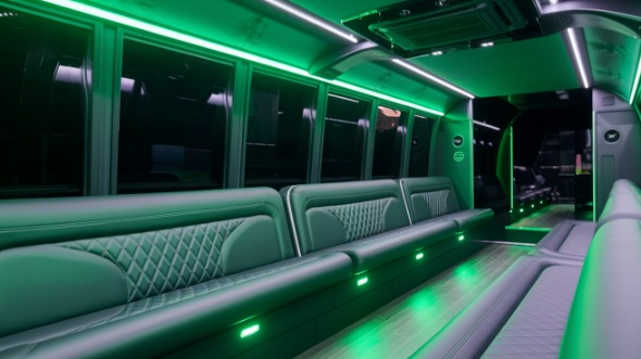 sprinter limo rental interior philadelphia